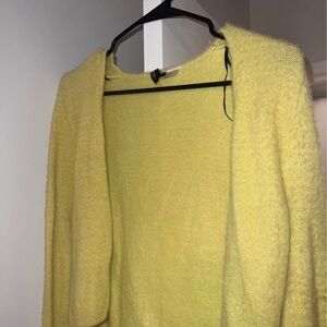 H&M Soft Yellow Cardigan